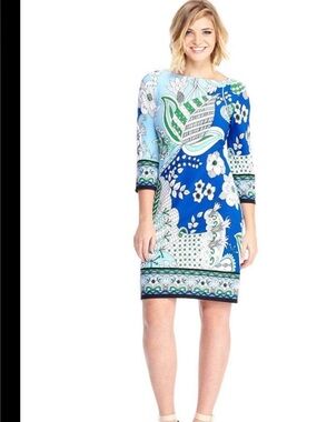 London times size 18 dress abstract floral 782